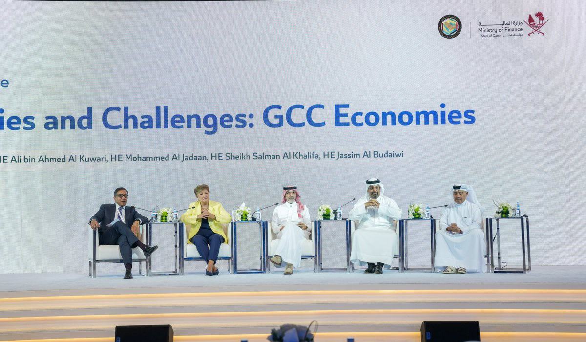 Minister of Finance Inaugurates GCC 2035 Conference; Partakes in Its Discussion Session